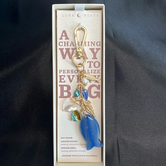 Luna Norte Accessories - Luna Norte | Ocean Motif Bag Charm